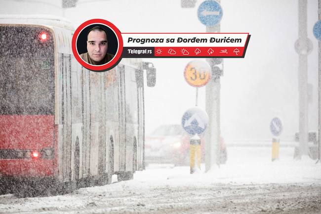 Vejavica ponovo zahvatila Beograd: Evo kolika se očekuje visina snežnog pokrivača