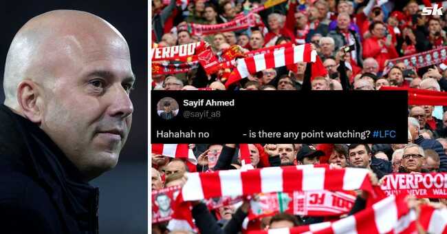 "Life is completely ruined", "Ain't looking good" - Liverpool fans in disbelief as superstar absent from squad for Fulham clash through injury