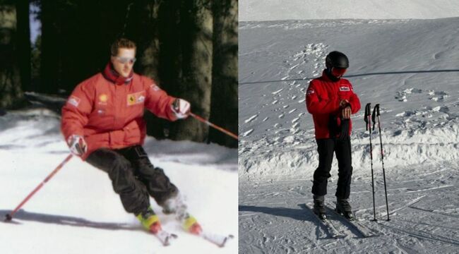 Morbidno! Vozač Formule 1 se obukao kao Šumaher, na njegov rođendan pozirao na mestu gde je umalo poginuo