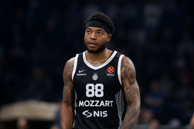 Kraj priče: Tajrik Džons više nije igrač Partizana