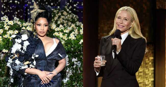 "Who wants to go over there?": Chelsea Handler takes a dig at Nicki Minaj during Critics' Choice Awards monologue