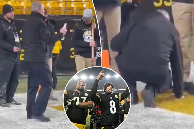 Steelers’ field blessed by priest before thrilling playoff-clinching win over Ravens