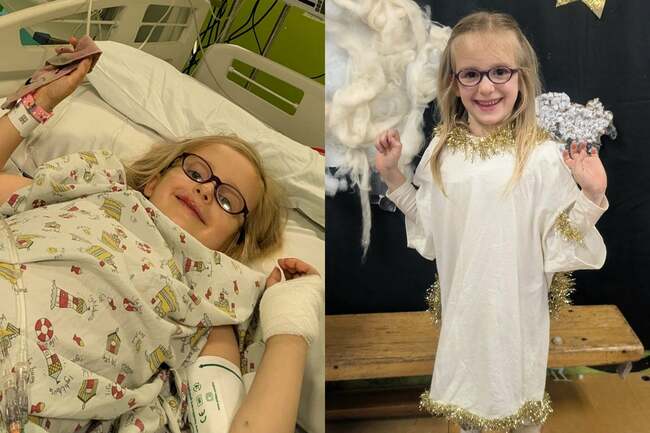 ‘We thought our daughter, 4, injured her leg. It turned out to be a rare genetic condition’