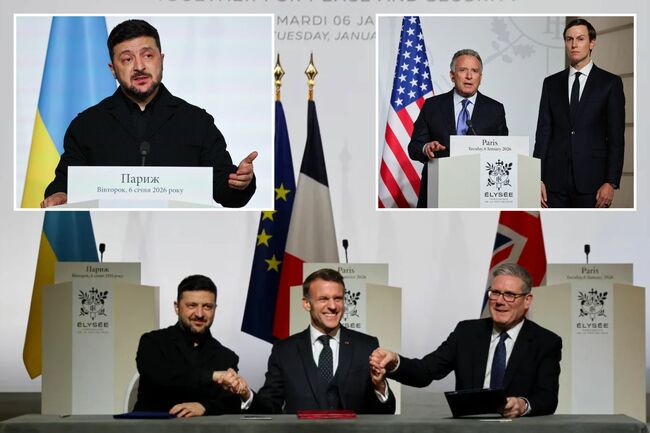 Ukrainian allies reach security guarantee deal, plan for UK and French boots on the ground after cease-fire