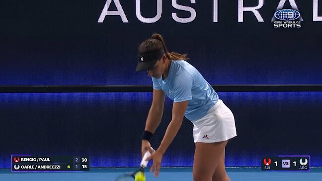 United Cup Highlights: Bencic & Paul (SUI) v Carle & Andreozzi (ARG)