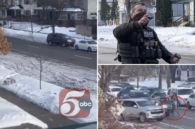 New Minneapolis ICE shooting video shows vehicle appear to hit agent as he opened fire
