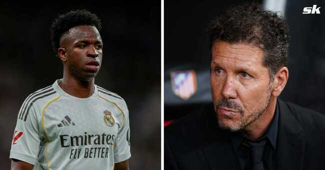 Vinicius Jr enjoys last laugh at Diego Simeone as Real Madrid ace mocks Atletico boss with 5-word message after cheeky dig