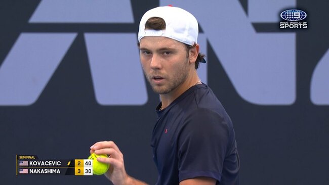 2026 Brisbane International Highlights: Aleksandar Kovacevic v Brandon Nakashima