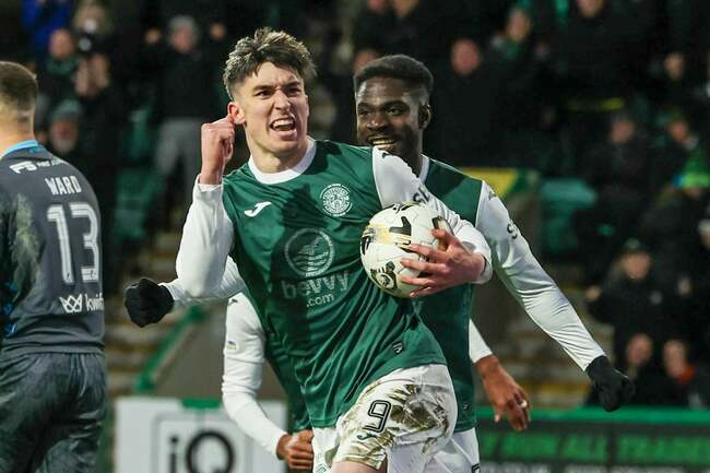 Kieron Bowie hailed for playing 'big part' as he rescues Hibs amid Rangers transfer link
