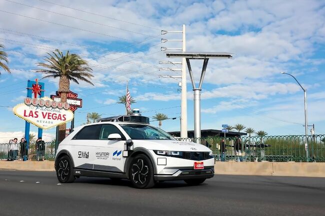 Hyundai Motor's self-driving arm to start robotaxi operation in Las Vegas
