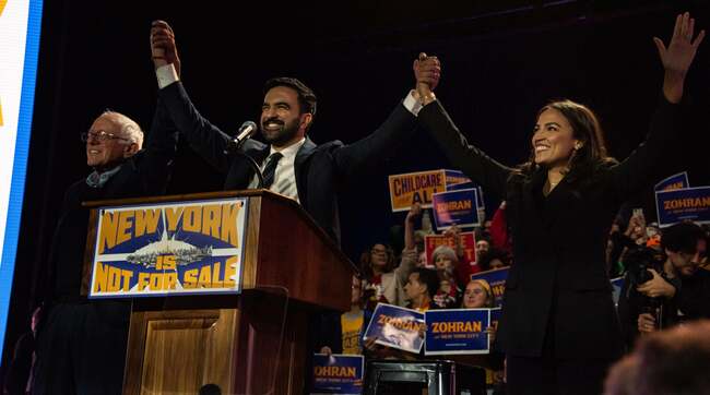 Mamdani, AOC denounce pro-Hamas chants outside Queens synagogue, with mayor using ‘terrorist’ label for first time