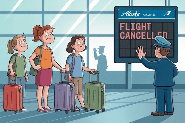 Why can’t I get a refund for my canceled Alaska Airlines flight from Expedia?