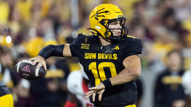 HC Lane Kiffin hopes he has found LSU's next Jayden Daniels in Arizona State transfer QB Sam Leavitt