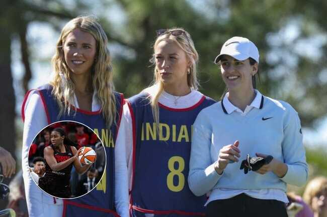 Sophie Cunningham, Lexie Hull and Aliyah Boston drop heartfelt reactions to Caitlin Clark's $217640 Fever teammate's dream-come-true moment