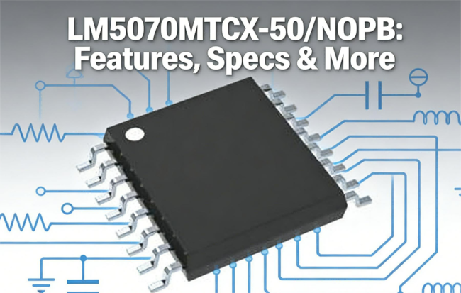 LM5070MTCX-50/NOPB: Features, Specs & More