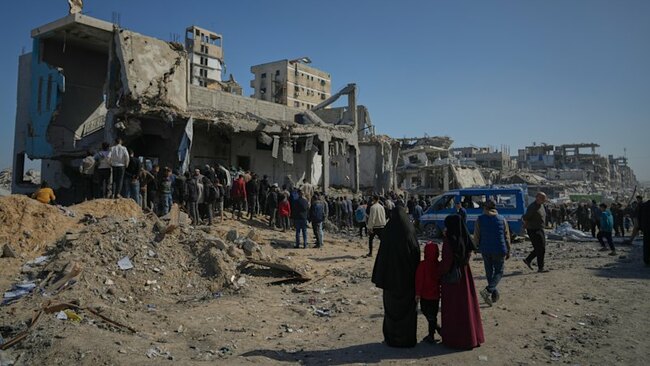 ‘Where is the ceasefire?’: Israeli strikes kill at least 30 Palestinians ahead of Gaza crossing reopening