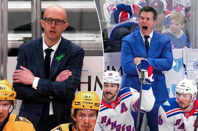 Rangers, Penguins veering down drastically different paths after coach swap