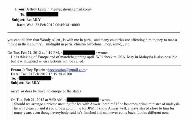 Epstein’s Asia Concerns Ensnared Malaysia’s Anwar?