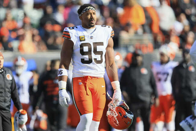 Myles Garrett trade: NFL insider reveals Browns' stance on $160,000,000 DE potentially leaving after Jim Schwartz's HC snub
