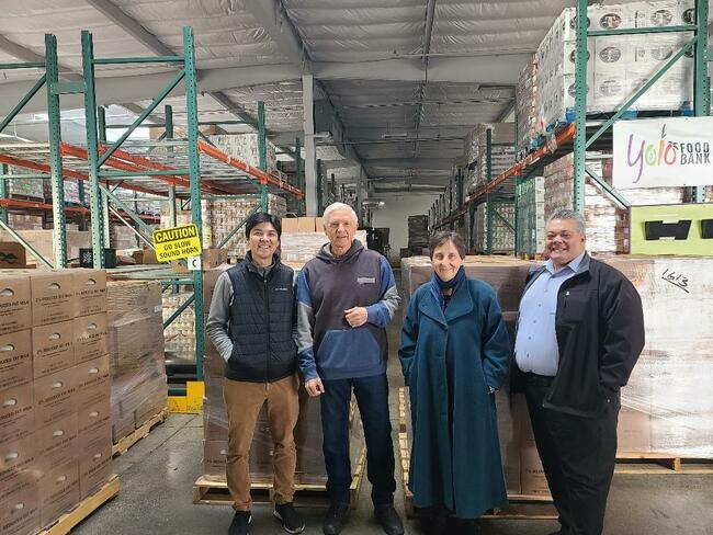 Church of Jesus Christ of Latter-day Saints makes huge milk donation to Yolo Food Bank