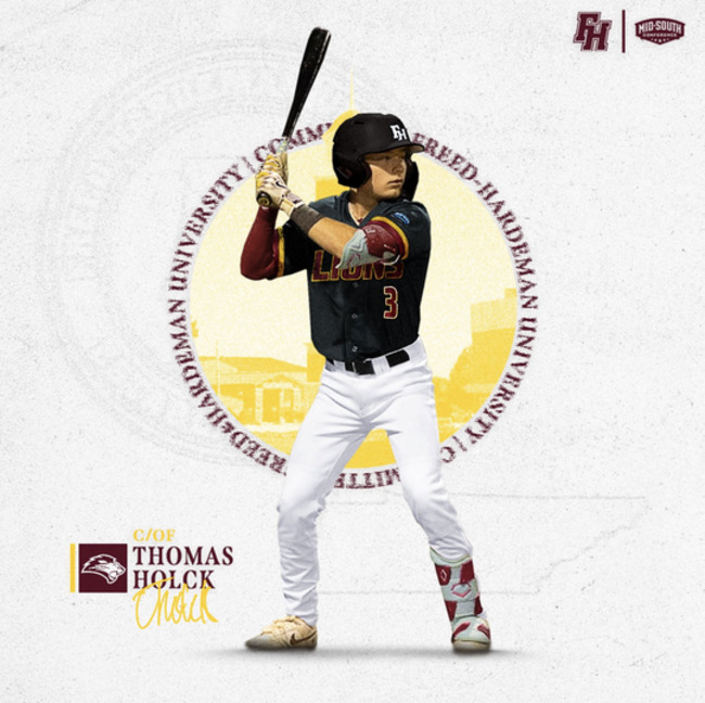 Baseball: South Forsyth's Thomas Holck announces college decision