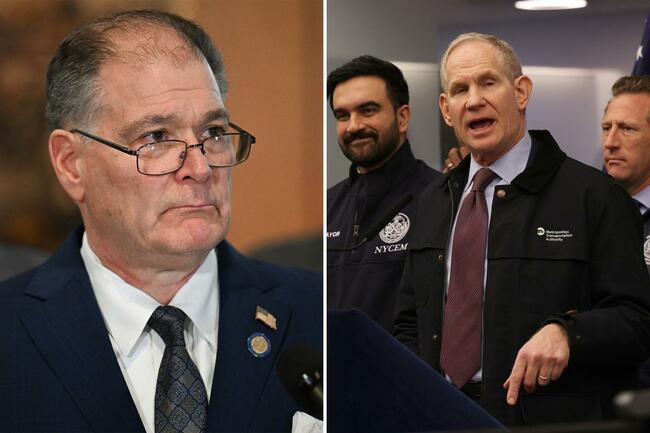 MTA honcho Janno Lieber heatedly shouts at pol over fare evasion — as hearing goes off the rails