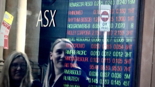 Live: AUD touching 70 US cents while Wall Street dips on AI stocks
