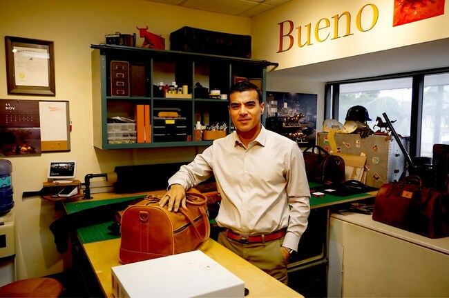 Business Beat: Father-son project inspires leather goods company 