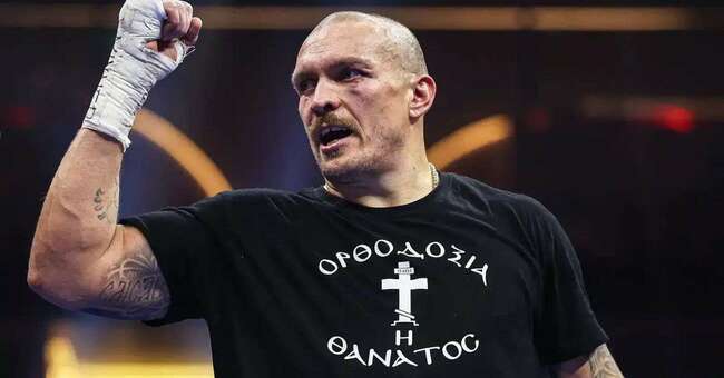 Frank Warren appears to confirm who Oleksandr Usyk will fight next