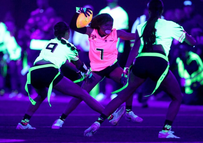 Flag football in the spotlight during Super Bowl week