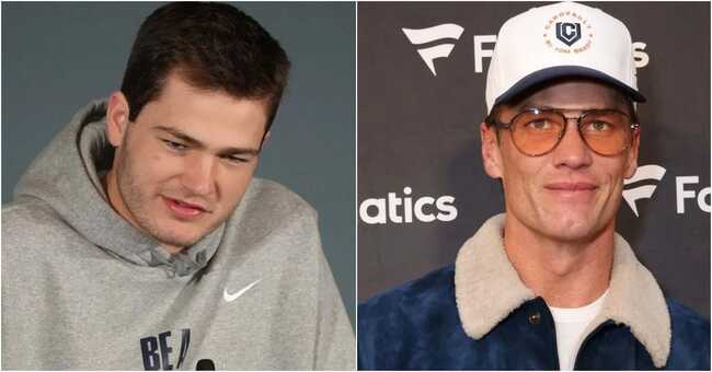 Drake Maye makes feelings known on Tom Brady's rooting stance in Super Bowl LX amid backlash from ex-Patriots players