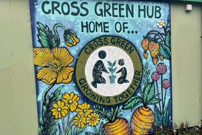 This Leeds community garden was transformed in 90 hours - due to a bit of teamwork