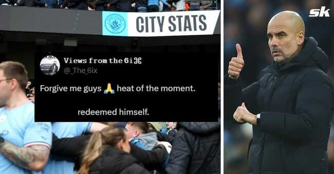 "Owe him a big apology", "He redeemed himself" - Fans hail Manchester City star for his performance in 2-1 win over Liverpool