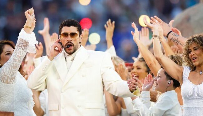 Bad Bunny Brought Elite Boricua Vibes To Super Bowl Performance, Social Media Celebrates