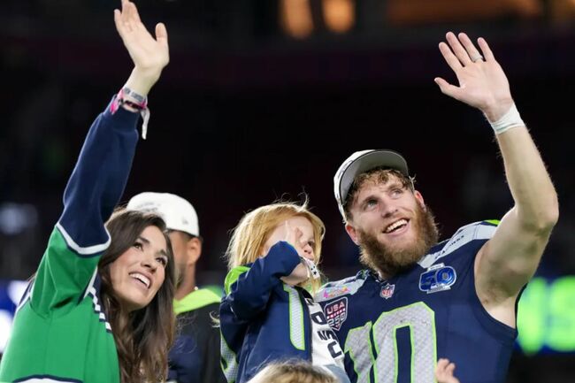 Cooper Kupp celebrates second Super Bowl win with wife and kids in heartfelt postgame scene