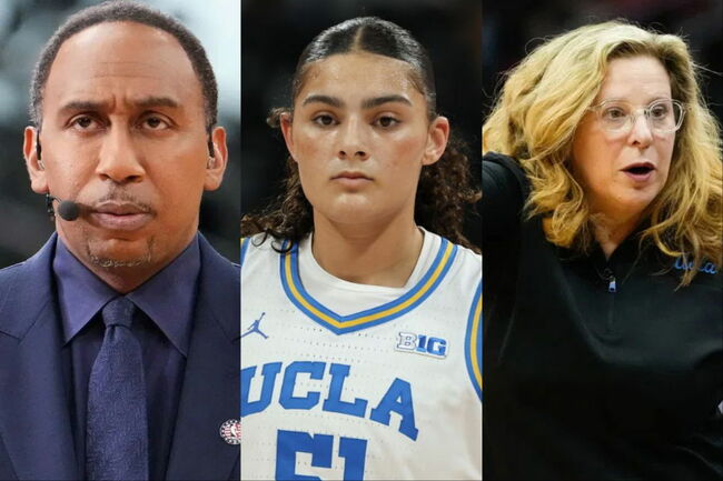 Stephen A. Smith Joins UCLA Hype After Cori Close, Lauren Betts Extend Big Ten Streak