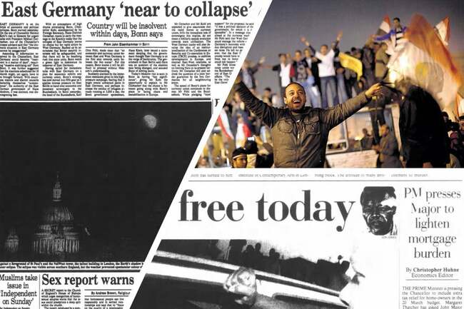 This Week in History: From the liberation of Nelson Mandela to East Germany’s final gasp