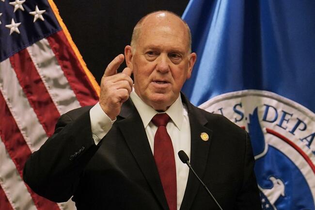 White House border official Tom Homan announces the conclusion of Operation Metro Surge