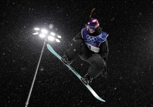 Snowboard Olympic champion Choi Gaon determined to keep getting better