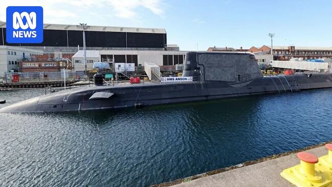 British nuclear-powered attack sub HMS Anson arrives in Perth for training exercises