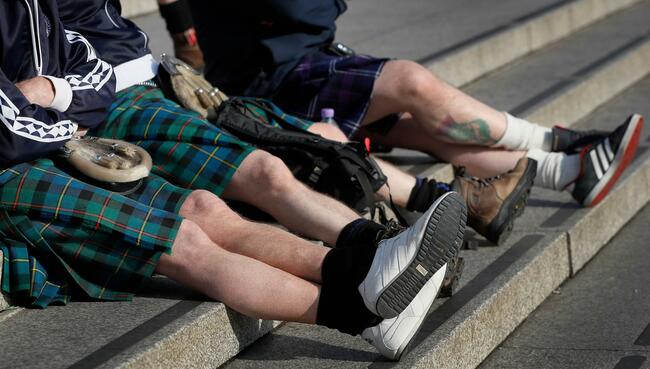 Dressed to the kilt: Scotland fans get FIFA approval to don traditional sporrans at World Cup games