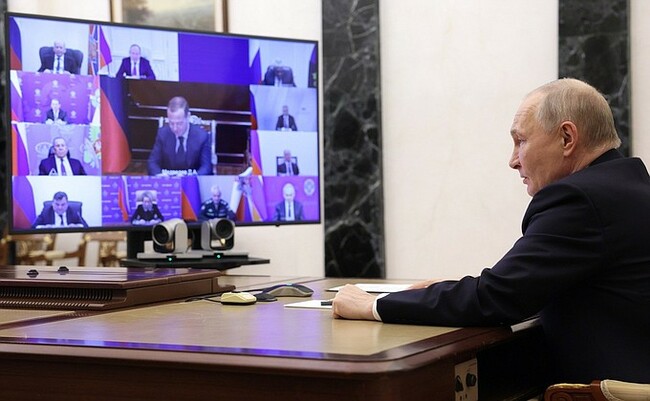 Meeting with permanent members of the Security Council • President of Russia