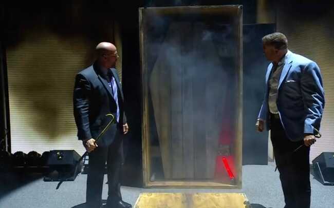 BREAKING: Mystery box leads to massive WWE debut at Elimination Chamber 2026