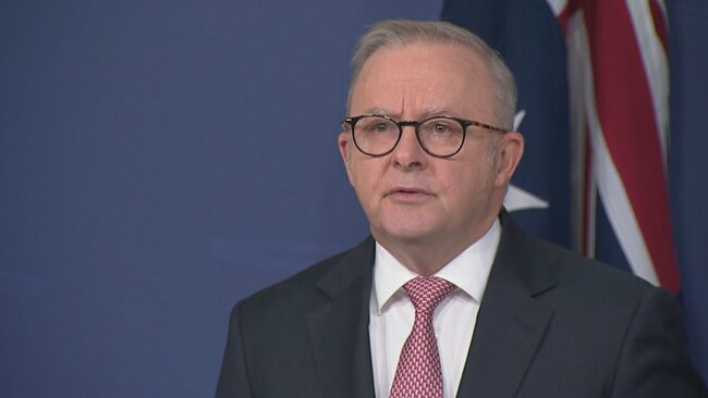 Albanese says Australia supports the US taking action against Iran