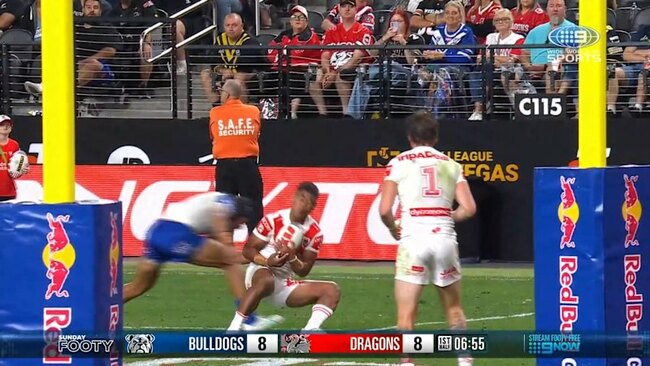 Crichton clobbers NRL debutant with high shot