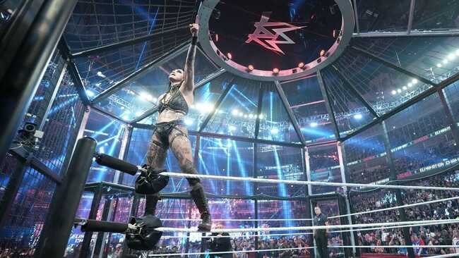 Rhea Ripley suffers unfortunate wardrobe malfunction at Elimination Chamber; major mishap shown on live TV