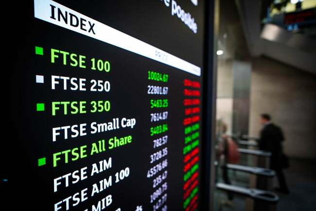 FTSE 100 down as markets slide after strikes across Middle East
