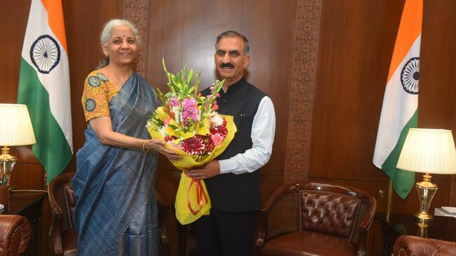 Himachal CM Sukhu seeks special financial package from Centre