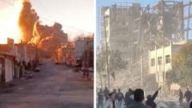 Watch: Footage from across Iran shows scale of strikes