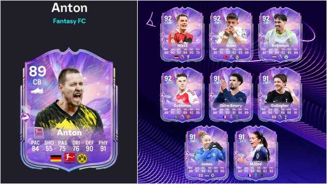 EA FC 26 Waldemar Anton Fantasy FC SBC: All tasks and cheapest solutions